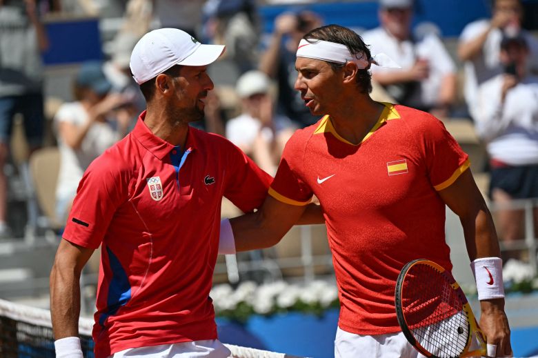 Tennis Exhibition Novak Djokovic Et Rafa Nadal Ne D Buteront Qu En